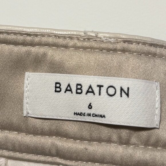 Babaton Vegan Leather Pants - Picture 3 of 7